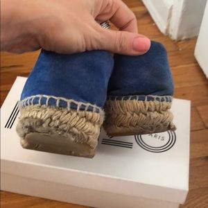 kenzo espadrilles blue